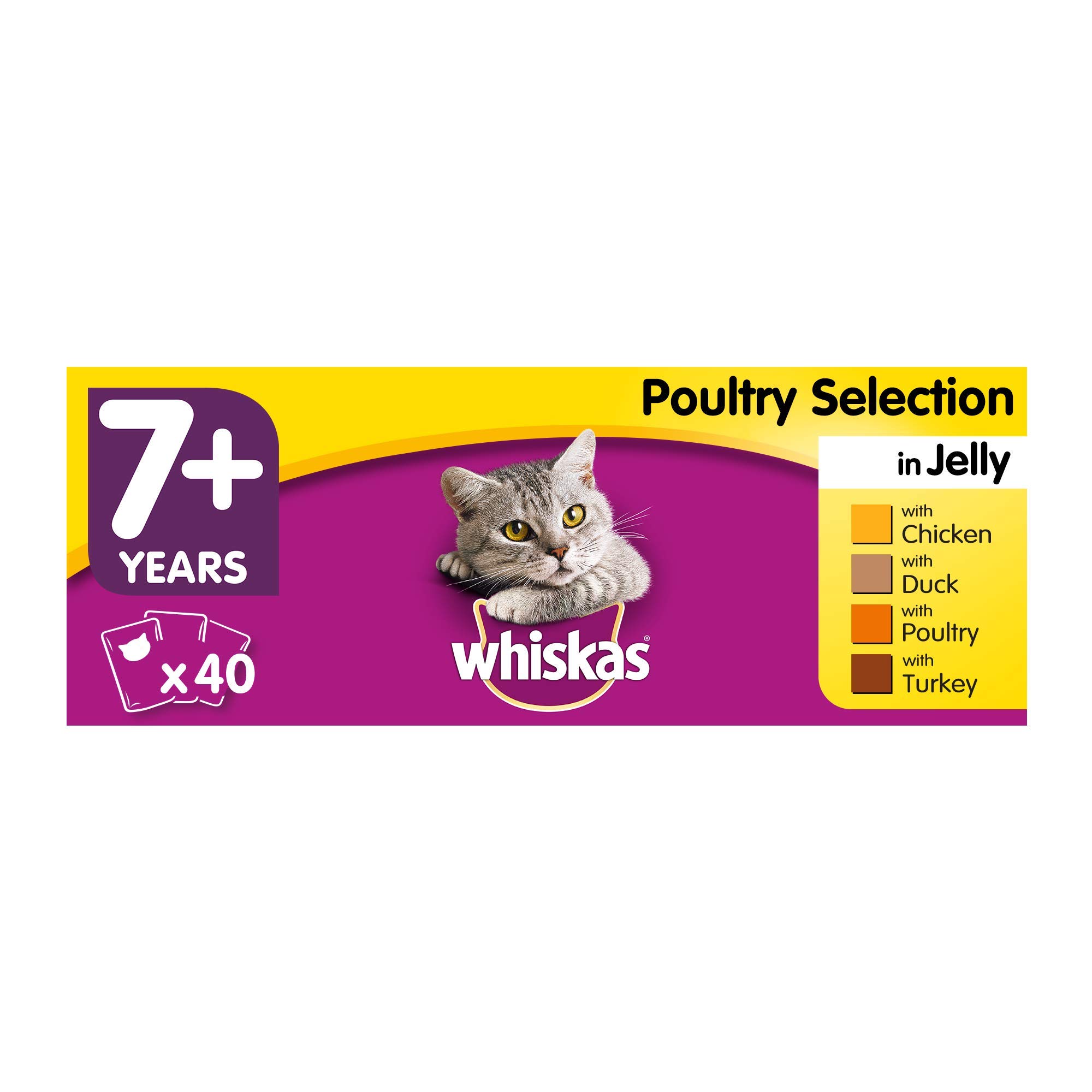 whiskas 40 pack