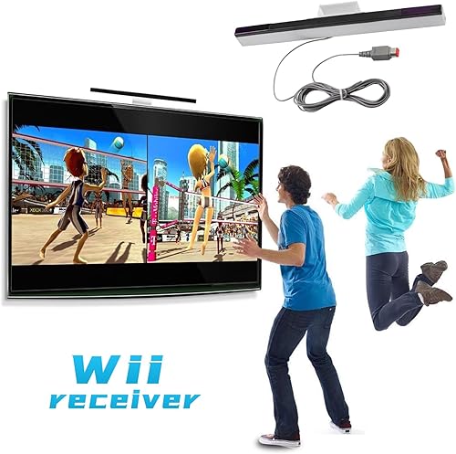 Miniatura 5 de Xahpower Sensor Bar for Wii and Charger for Wii U Gamepad
