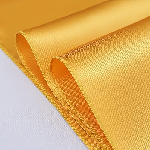 Vista 13 de Paquete de 50 bandas de satén para sillas de color azul bebé, lazos para sillas de boda, revelación de género, baby shower, fiesta, decoración