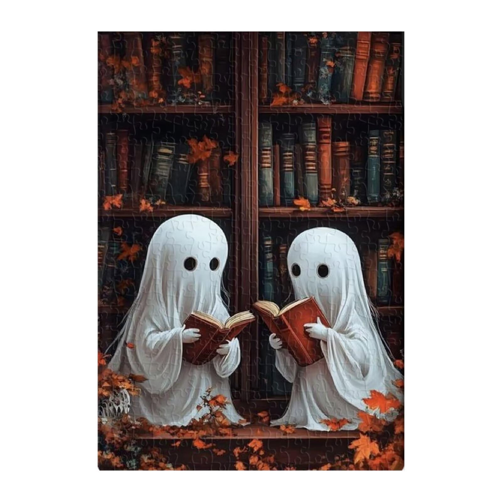 Puzzle 1000 elementów dla dorosłych, regał na książki, 75 x 50 cm, trudna gra edukacyjna, prezent dla mężczyzny i kobiety, 1000 elementów, puzzle dla dorosłych