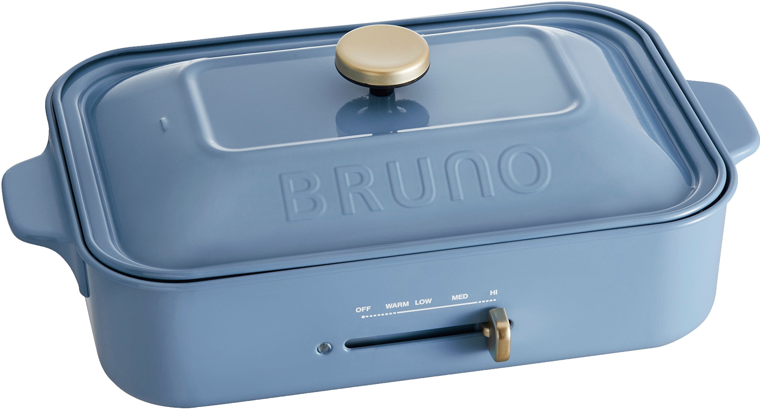 専用　ブルーノ　ホットプレート　アッシュブルー Amazon | bruno コンパクトホットプレート(プレート2枚付き