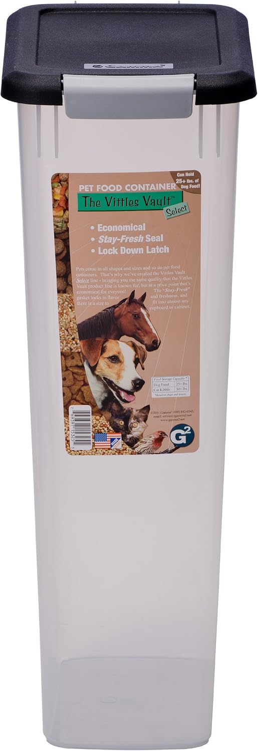 GAMMA2 Vittles Vault 25 lb Pet Food Container