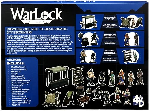 Vista 18 de WizKids Warlock Tiles: Accesorio – Cocina
