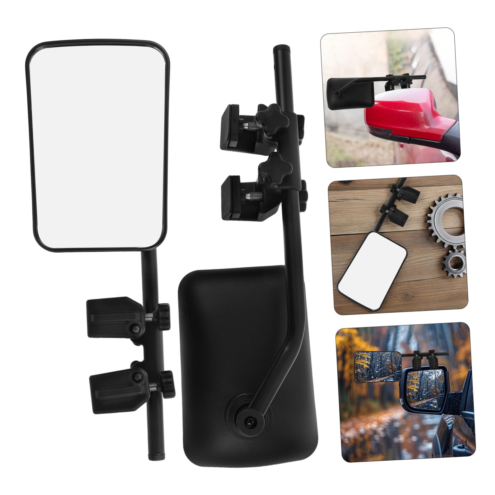 Anneome 2 Extensiones De Espejos Laterales Para Remolque: Accesorios Retrovisores Para Camionetas - Espejos De Remolque Gran Angular Para Una Mejor Visibilidad