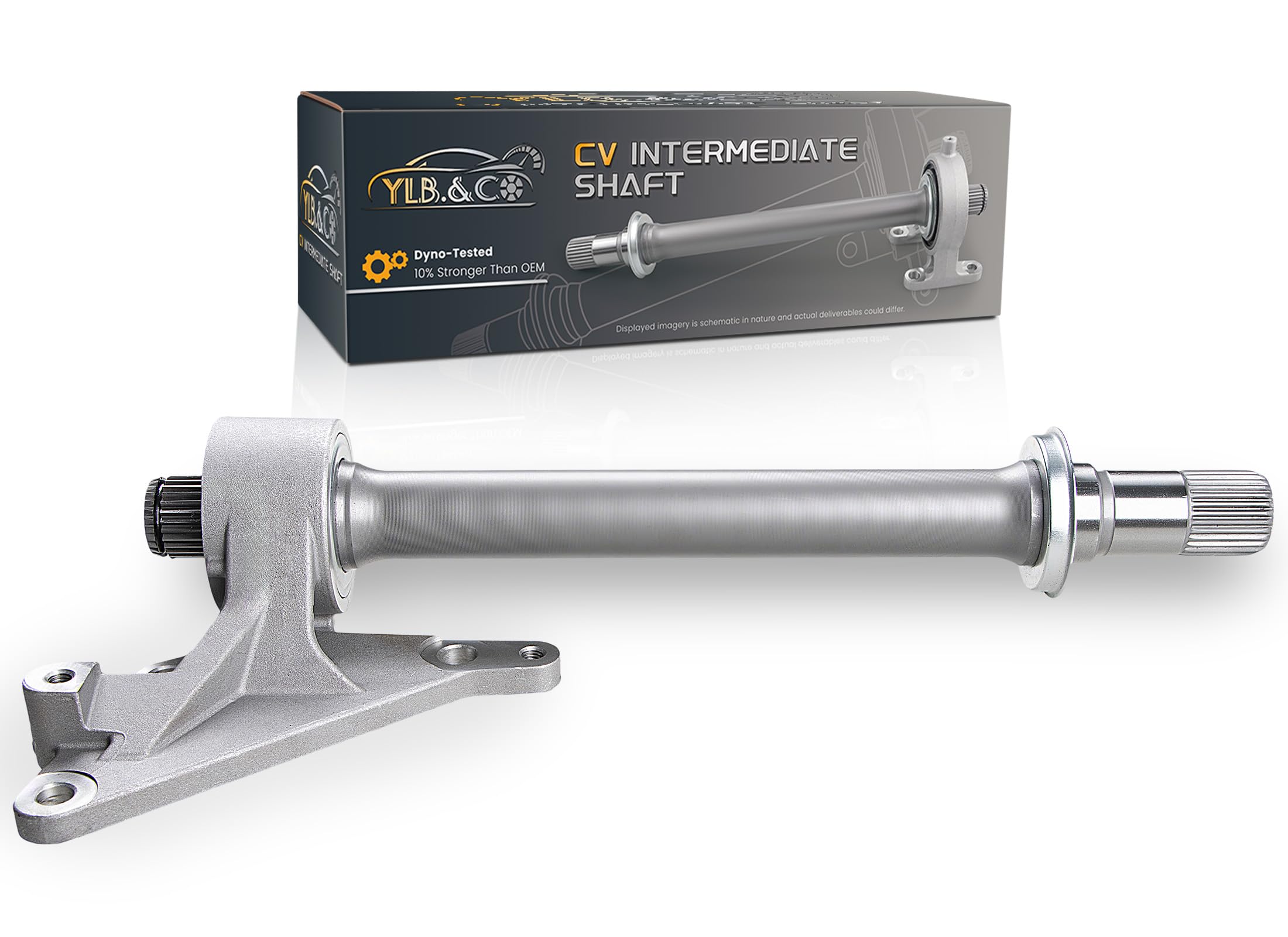 44500-ta1-a00 cv intermediate shaft compatible with honda accord front right 2008 2009 2010 2011 2012 3.5l, axle half shaft assembly
