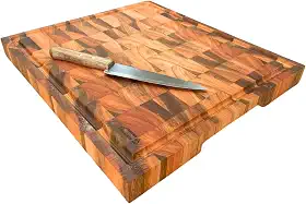 Tábua para Churrasco com Faca Kort PREMIUM