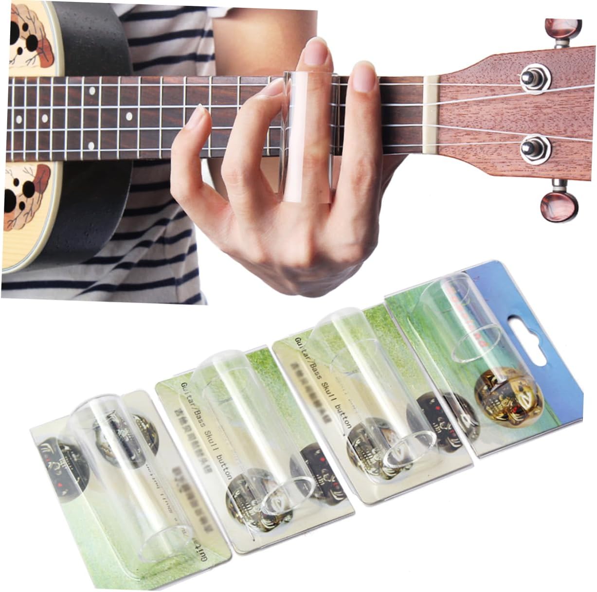 Guitar Finger Slide Bar Glass 28mm for Stringed Instrument