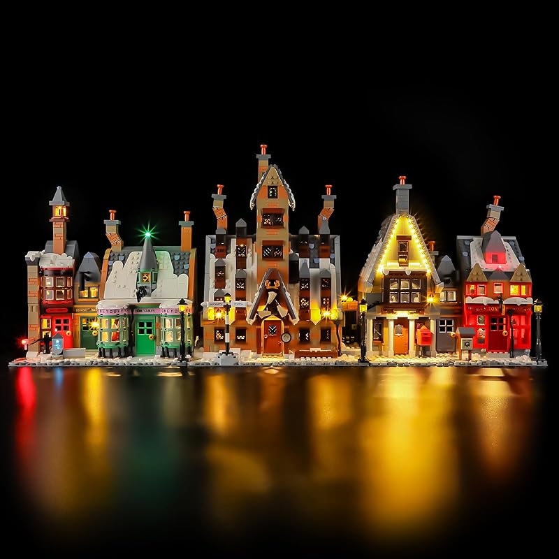 Light for Lego-76457 Hogsmeade-Village – Collectors' Edition — Easy Install, Hidden Wiring, Home Decor & Gift-Ready (Model Not Included)