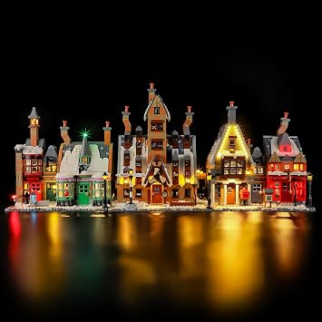 LIGHTAILING Light for Lego-76457 Hogsmeade-Village Collectors Edition Easy Install, Hidden Wiring, Home Decor & Gift-Ready Model Not Included