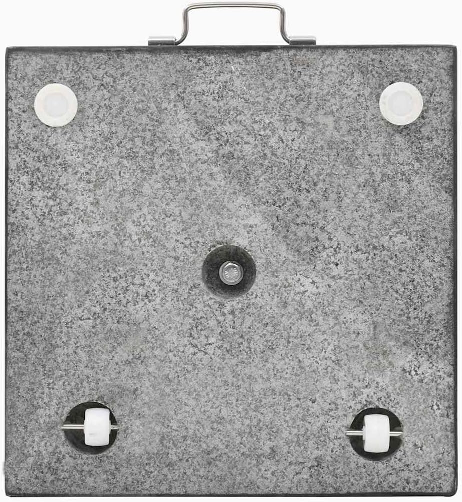 vidaXL 17.7 in X 17.7" Granite Parasol Base in Black