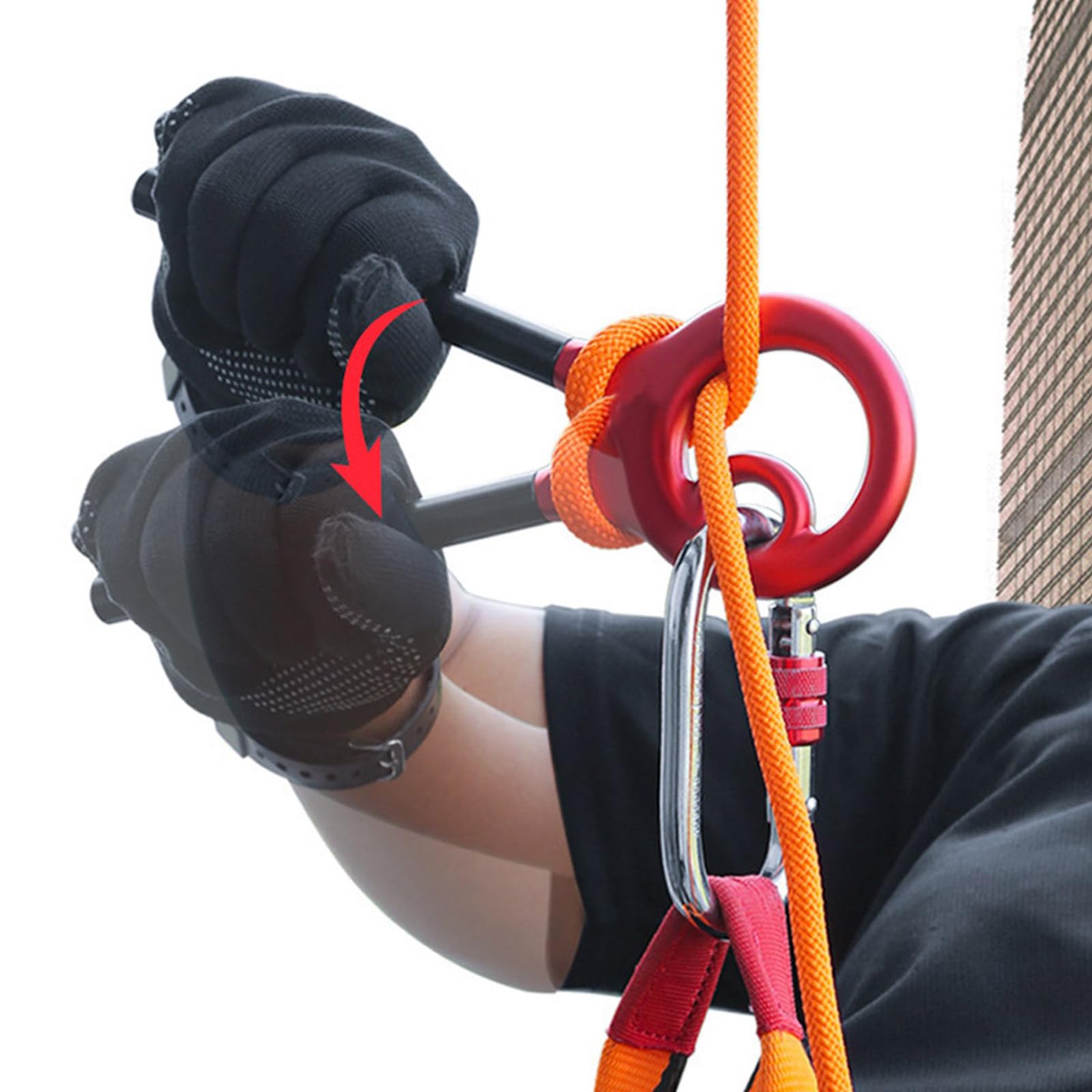 Descendiente multiusos de 9 formas para escalada y rapel, figuras profesionales de aleación de aluminio, 9 descensores para rapel, placa de aparejo para escalada en roca