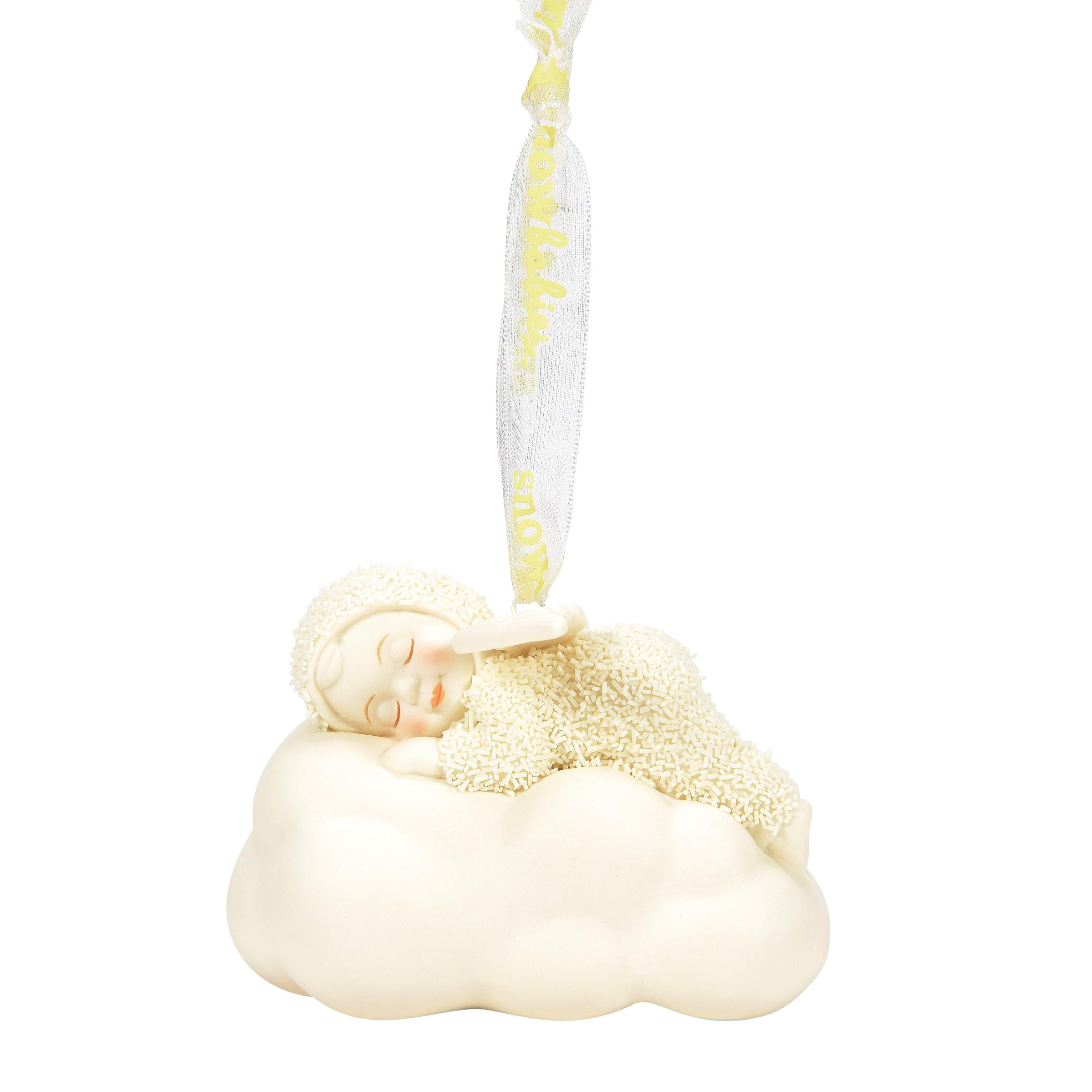 Ange sur Un Nuage Snowbabies Décoration à Suspendre sur le Sapin de Noël