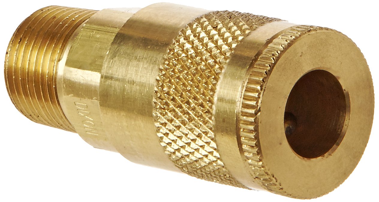 Coupler Air Chief Dixon Valve DC103 en laiton 1/4 filetage male 3/8 NPT pour tuyau pneumatique