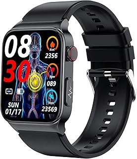 Smart Watch, Waterproof Fitness Trackers Smartwatch With Heart Rate Monitor, Blood Oxygen, Sleep Monitor, Blood Glucose Monitor Fitness Watch For Women Men, Fitness Smartwatch Step Counter Watch