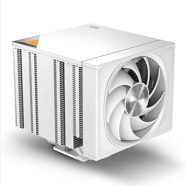 PCCOOLER CPU Cooler Air Freezer, 290W Dual Tower CPU Air Cooler, 8 HeatPipes CPU Cooling Fan System & 3 Modes PWM Silent Fans, Compatible with Intel LGA 1851/1700/1200/115X/20XX,AM4/AM5 (CPS RZ820 WH)