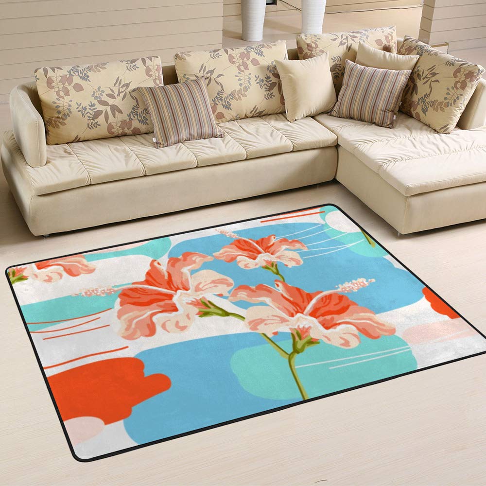 Tapis abstrait Ruchen style oriental salon cosy 160x120 cm