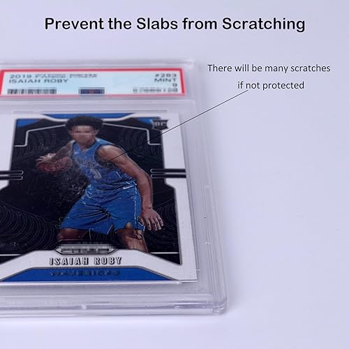 Miniatura 6 de Rayvol Fundas graduadas resellables para losas de tamaño PSA, fundas de ajuste exacto compatibles con PSA, CSG, CGC, FGS, FCG y losas de tamaño