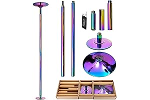 PRIOR FITNESS Premium Dance Pole: Unleash Your Inner Dancer with Effortless Spin and Strength