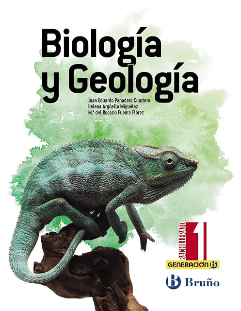 Portada de Generación B Biología y Geología 1º Bachillerato Andalucía / Aragón /