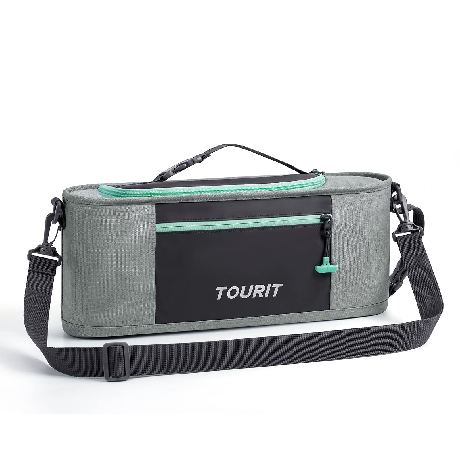 TOURITCooler Bag - 6-Can Insulated Sleeve, Small Soft Golf Accessories for Men, Fits Discreetly in Golf Bag