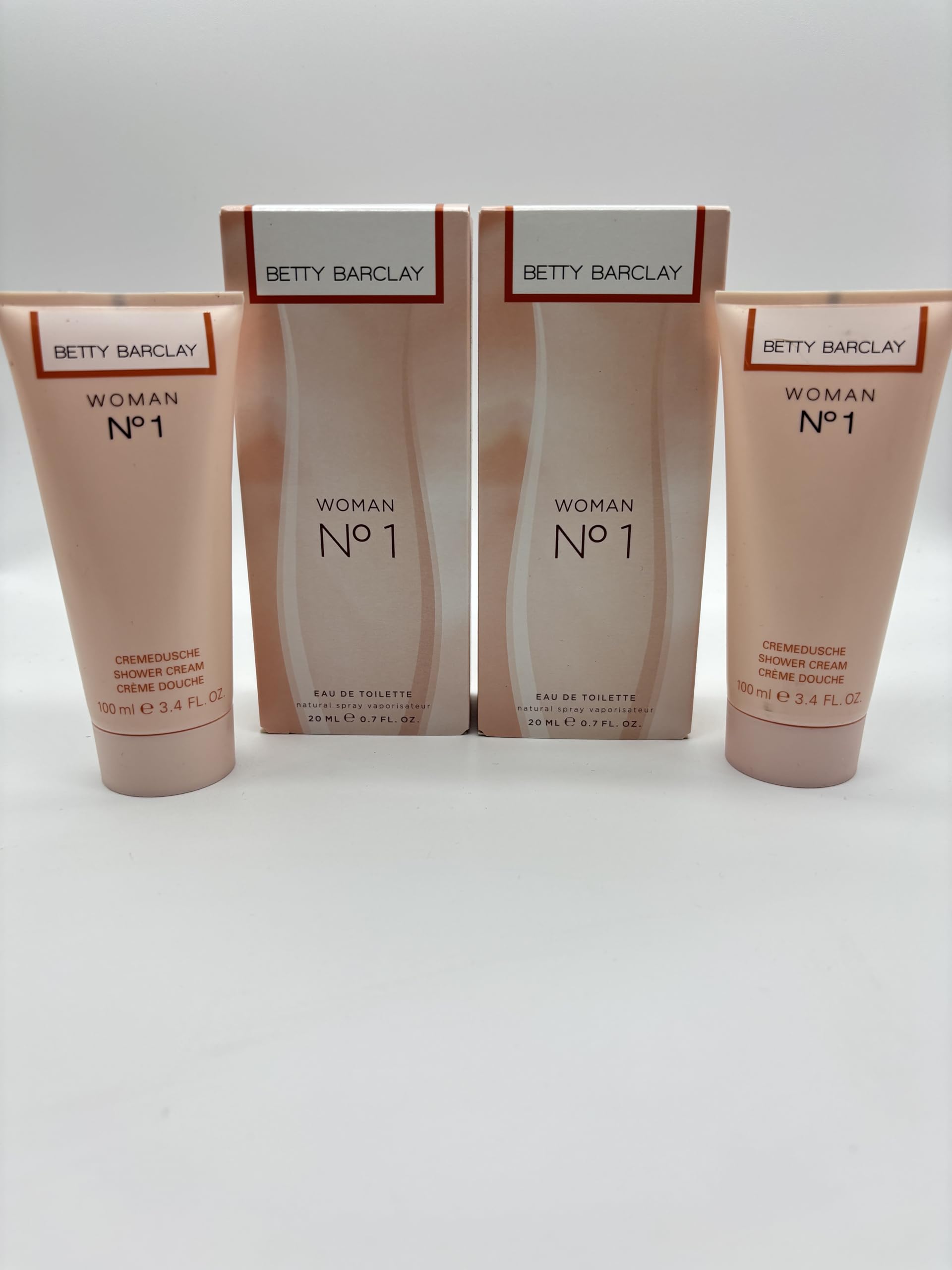 Betty Barclay Nr 1 No.1 N° 1 2 x 20 ml Eau de Toilette + 2 x 100 ml Duschgel