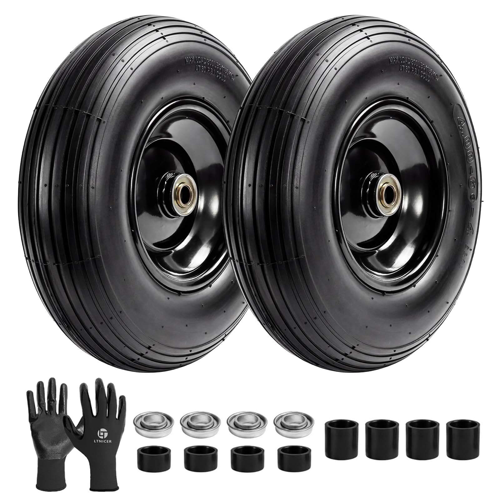 2-Pack Pneumatic Tire