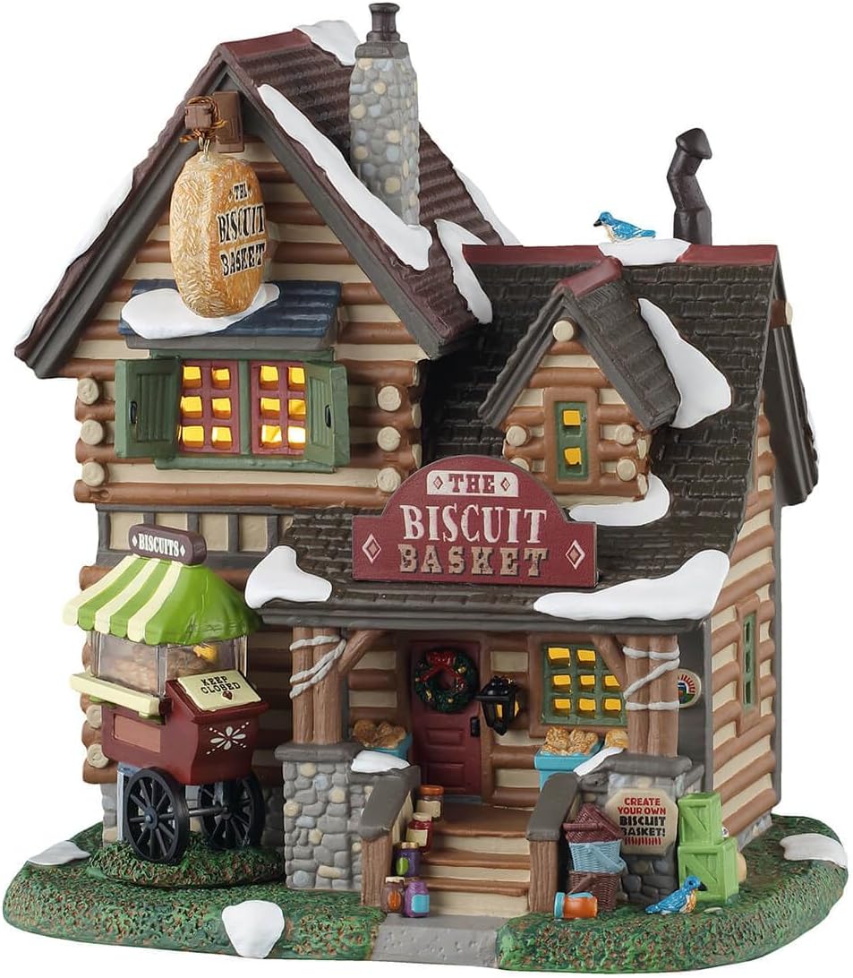 Lemax The Biscuit Basket, Lighted Buildings, #55330