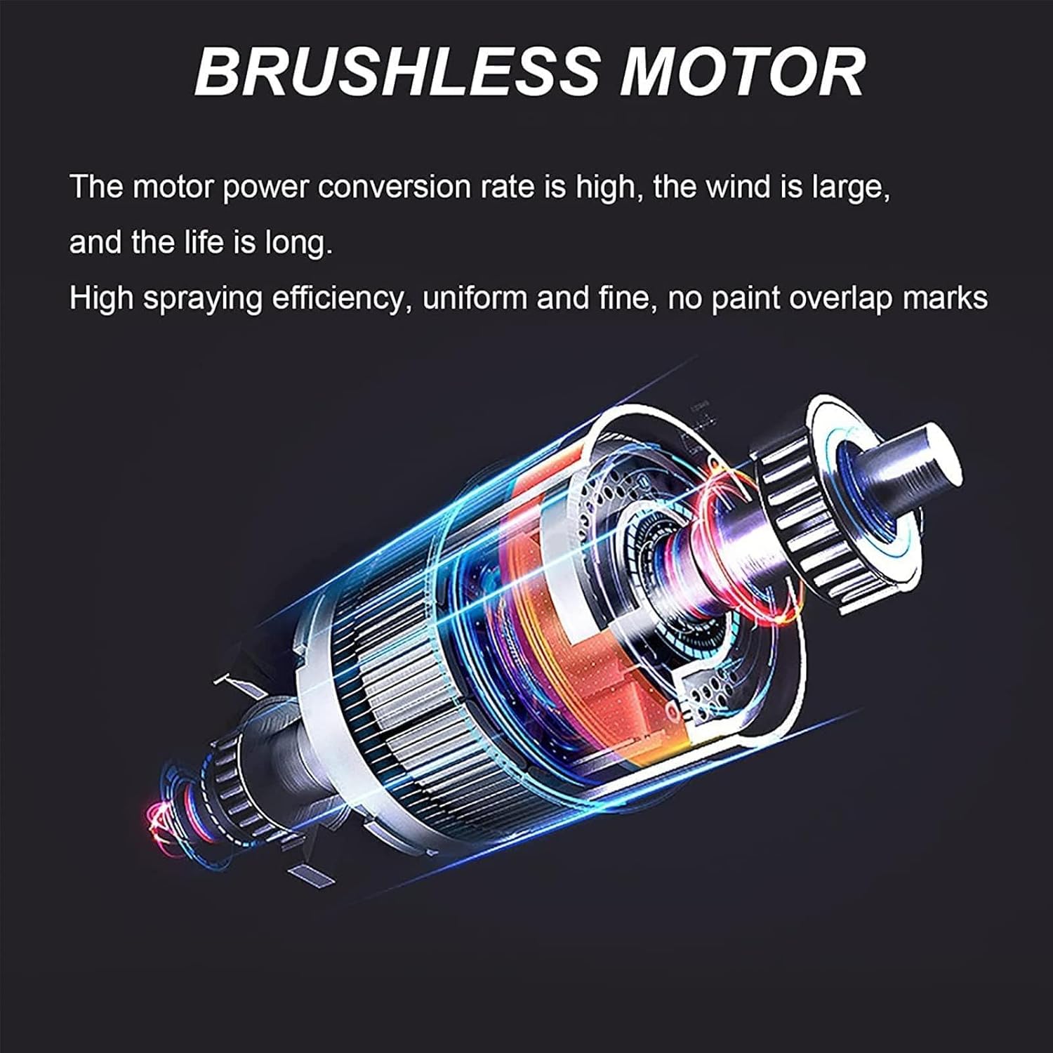 500W Electric Airbrush Cake Decorating Kit, Handheld Chocolate Spray Gun for Cake and Dessert - Electric Paint Sprayer for Fence