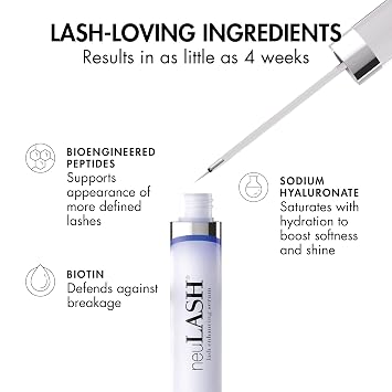 neuLASH 1mL Eyelash Enhancing Serum, 4-6 Weeks of Coverage