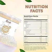 Vista 19 de Fanale Perlas de Boba Reventadoras de Fresa y Mango, Veganas, Sin OMG, Sin Gluten, Sin Grasa, Perfectas para Té de Burbujas, Batidos, Helados