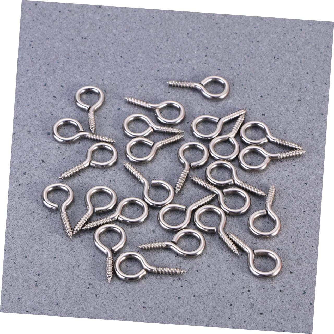 NULYLU 50 Pcs Screw Eye Bail Pins Jewelry Making Findings Ergonomic Perfect for Art Jewelry Crafting