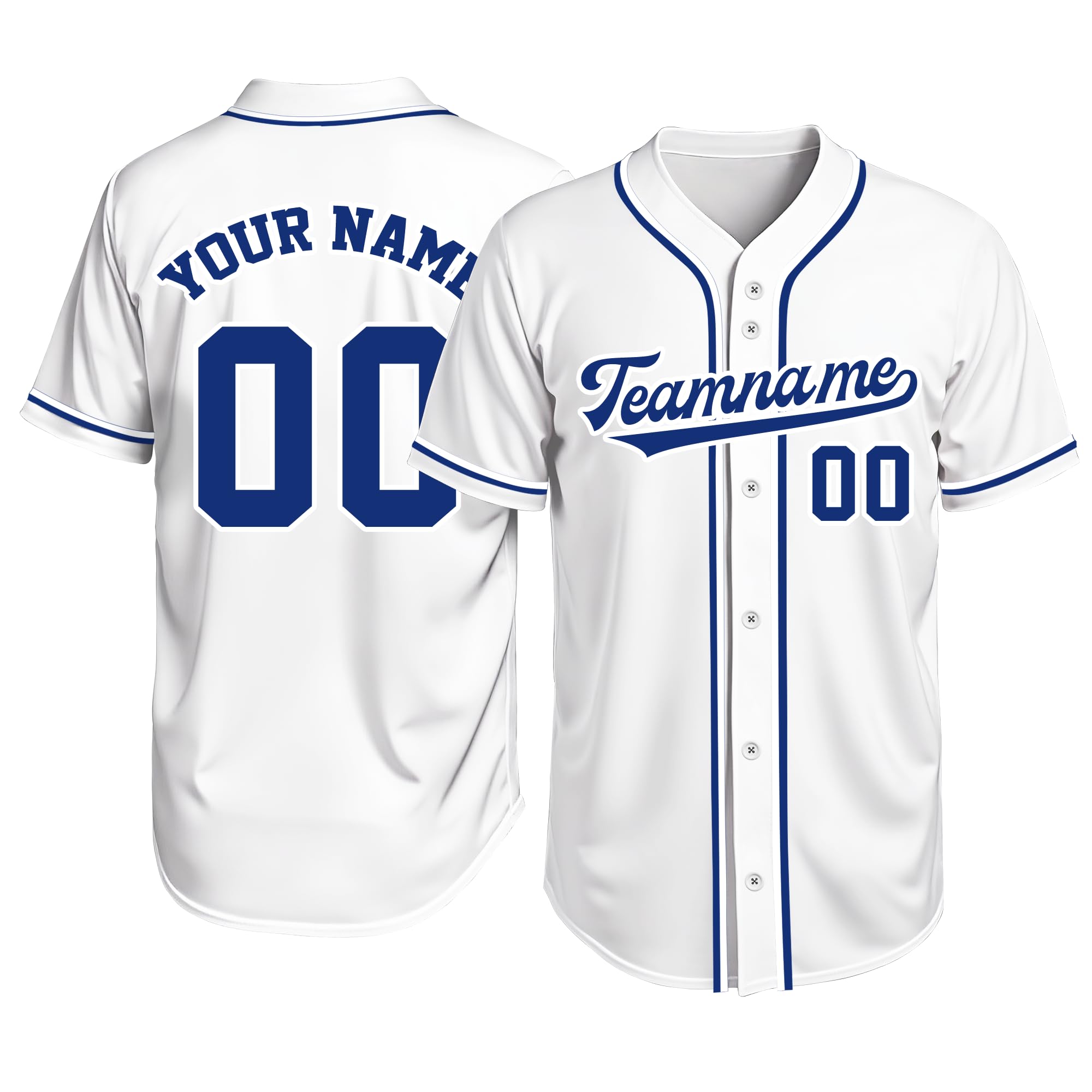 Custom Baseball Jersey Personalized Stitched or Printed Name Number Baseball Shirt Sports Uniform Gifts for Men Women Youth