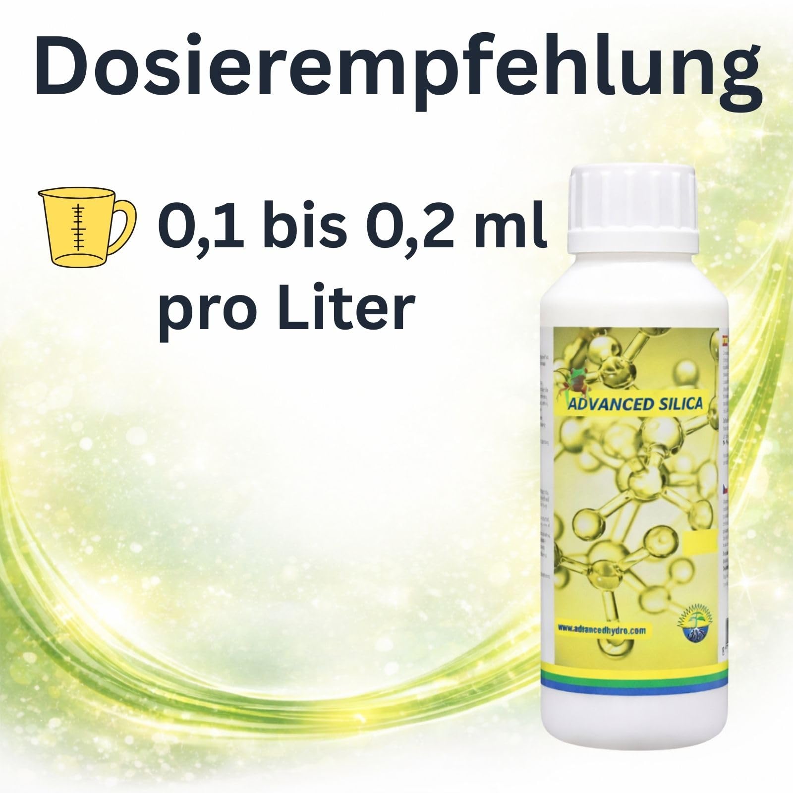 Weedness Advanced Hydroponics Silica 1 Liter - Bltephase Grow Anbau Indoor  Dnger Bio Tomaten Gurken Flssigdnger Organischer : Amazon.de: Garten