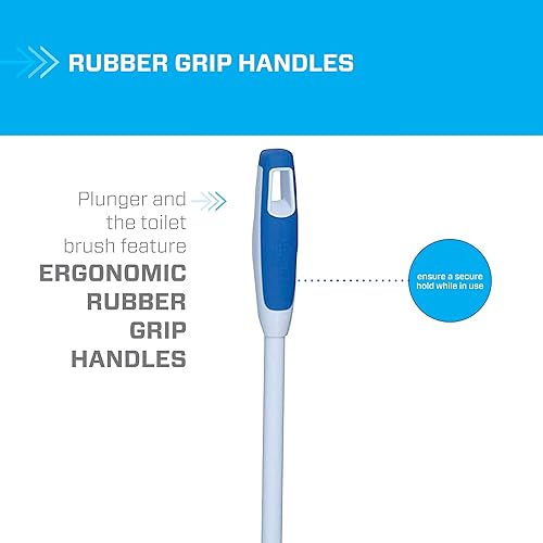 Miniatura 6 de Mr. Clean Combo de cepillo y émbolo para inodoro (juego de 2)