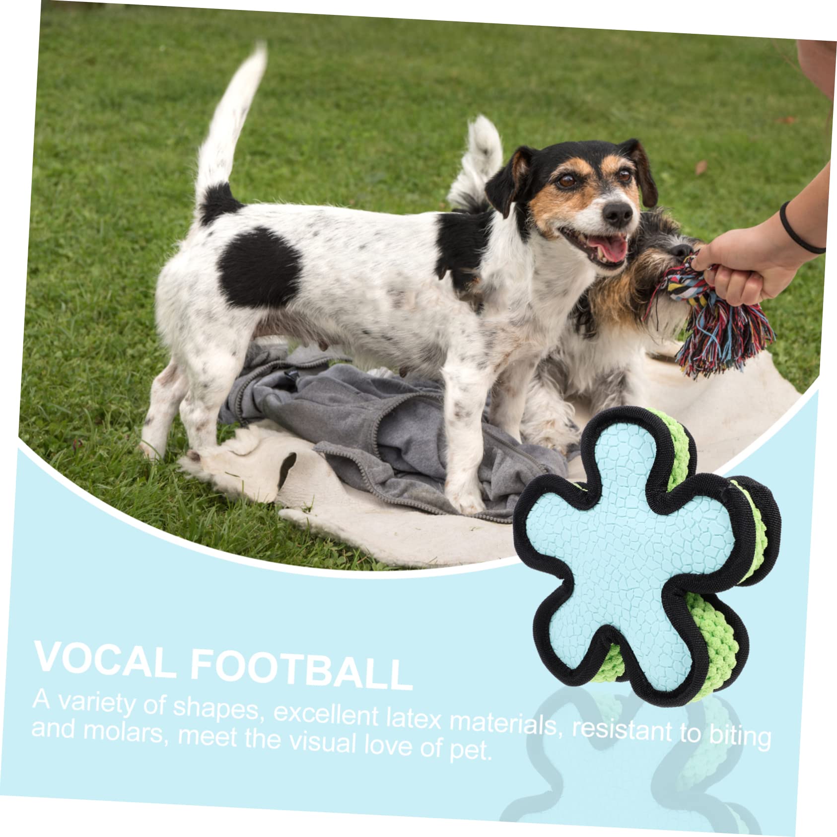 Kisangel 3piezas Juguete Interactivo para Perros Sonido Resistente Mordidas para Mascotas y Momentos De Divertido