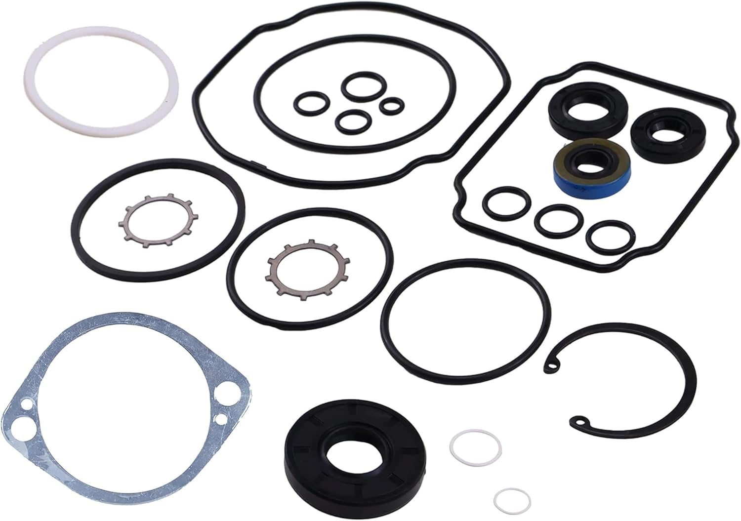 JEENDA 70525 Pump Seals Kit Overhaul Seal Kit Compatible with Ariens 59203600 for Exmark 105-6184 for Hydro Gear BDP-10A Pump Seal Gasket Kit