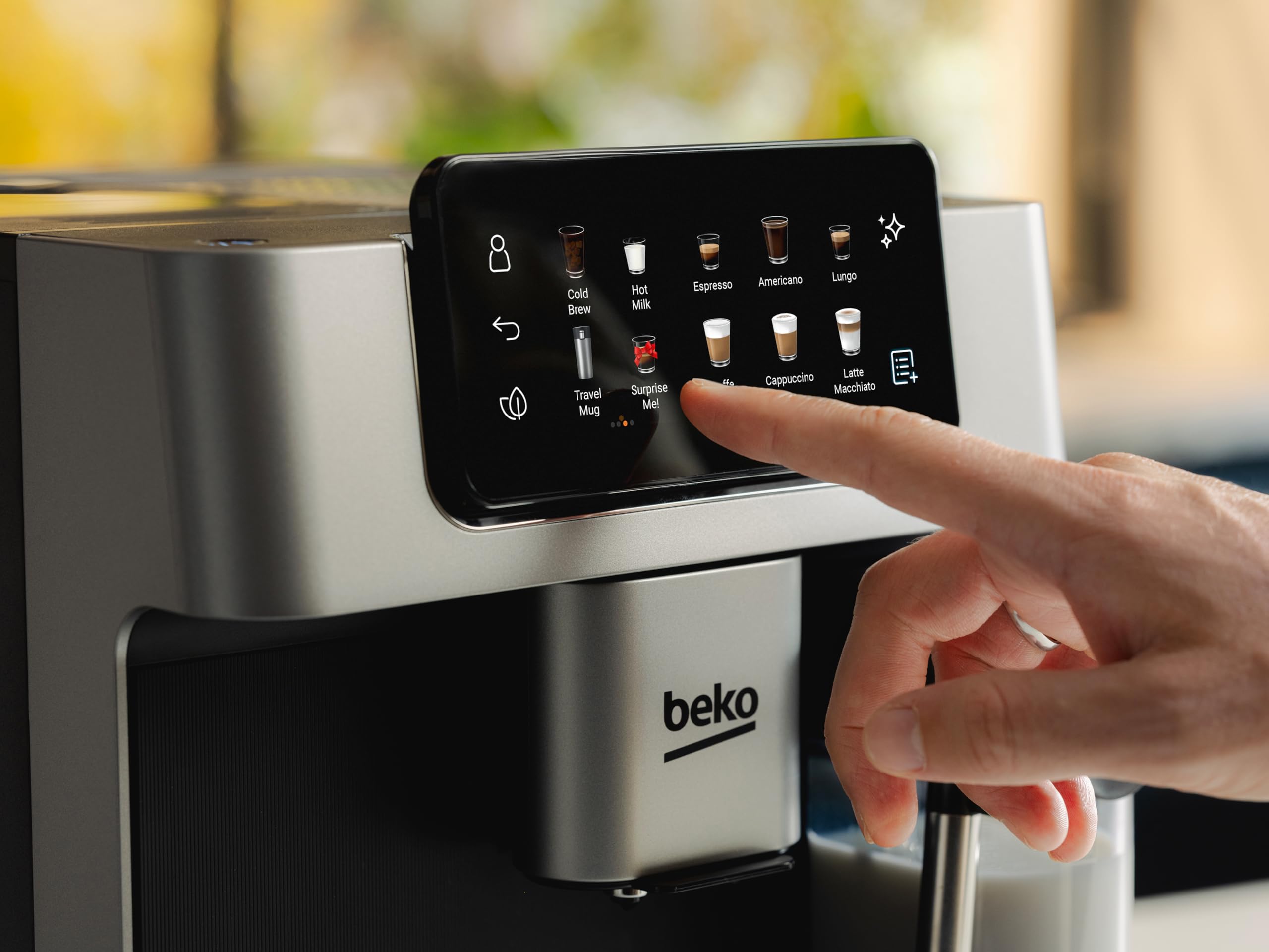 Beko - Machine Expresso automatique, café en grains ou moulu