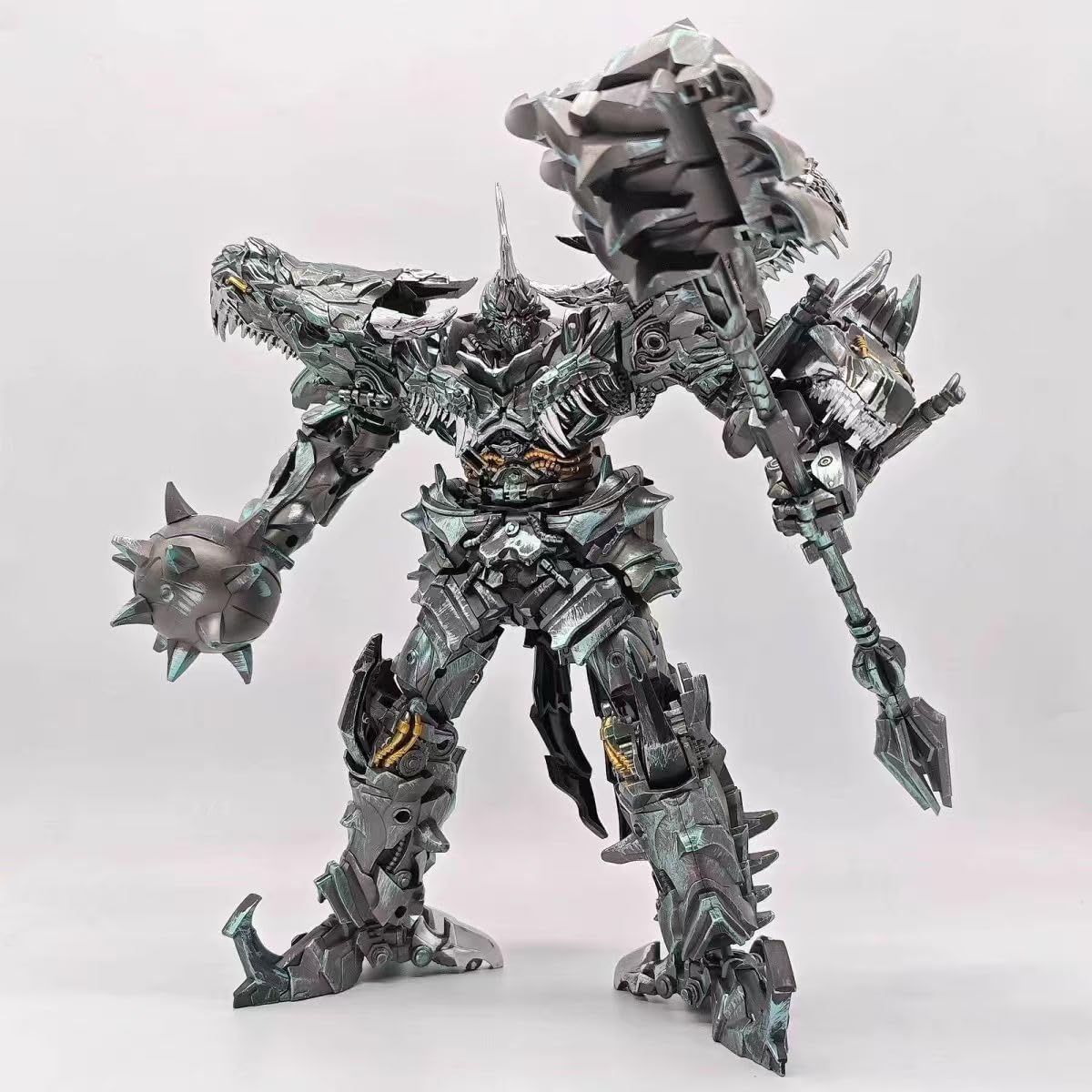 Robot Toys, Action Figure Toy 10.23 Inches Model Dinosaur Leader with Accessories for Kids Boys Gift