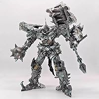 Vista 5 de Juguetes robot, figura de acción de juguete de 10.23 pulgadas, modelo líder de dinosaurio con accesorios para niños regalo