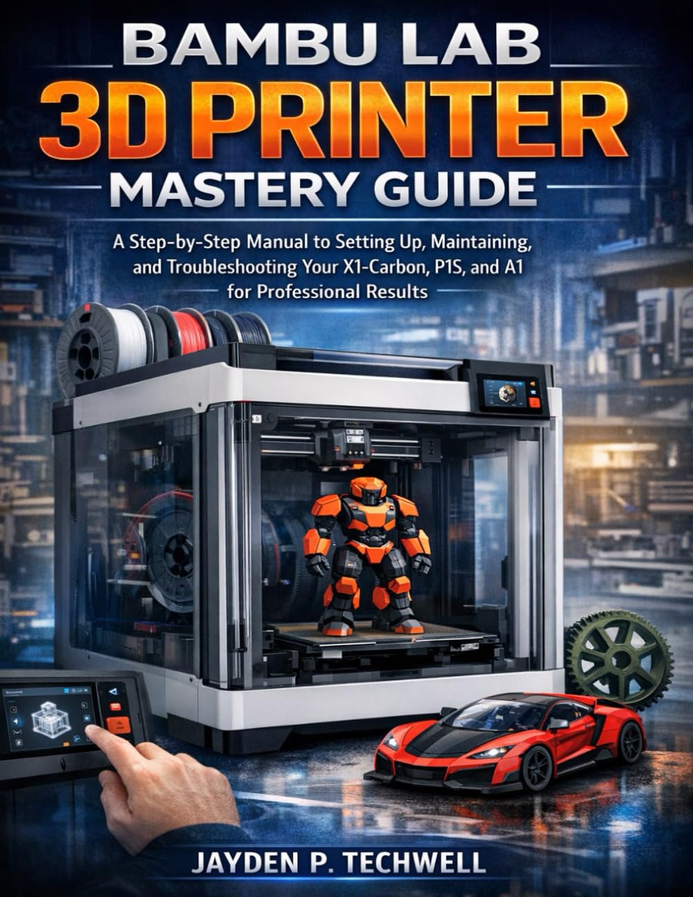 BAMBU LAB 3D PRINTER MASTERY GUIDE: A Step-by-Step Manual to Setting Up, Maintaining, and Troubleshooting Your X1-Carbon, P1S, and A1 for Professional Results