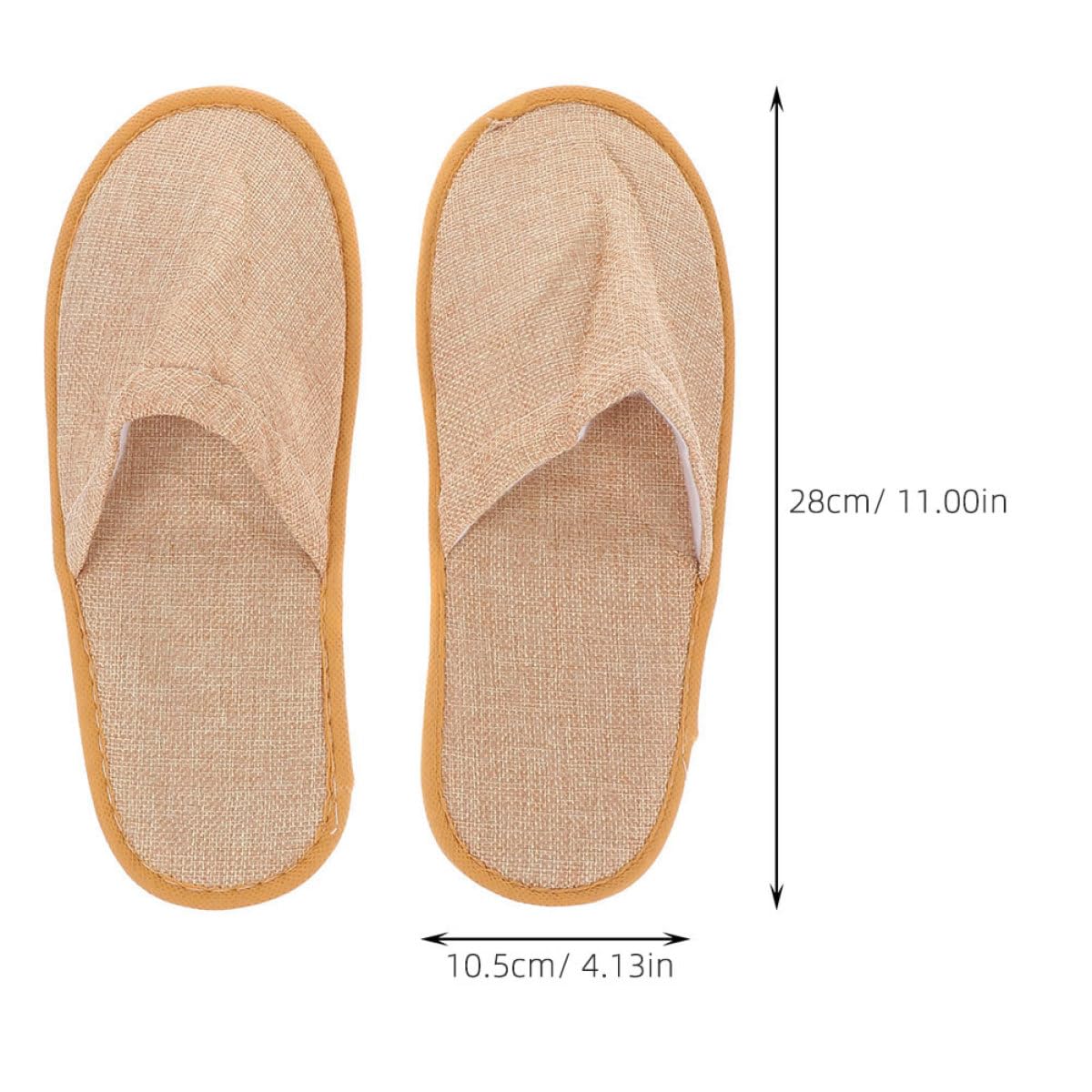UPKOCH 10 Paia Pantofole Pieghevoli da Viaggio Unisex Morbide Chiuse Leggere e Portatili per Hotel Spa Casa e Viaggi Salvaspazio e Comode per Uomo e Donna
