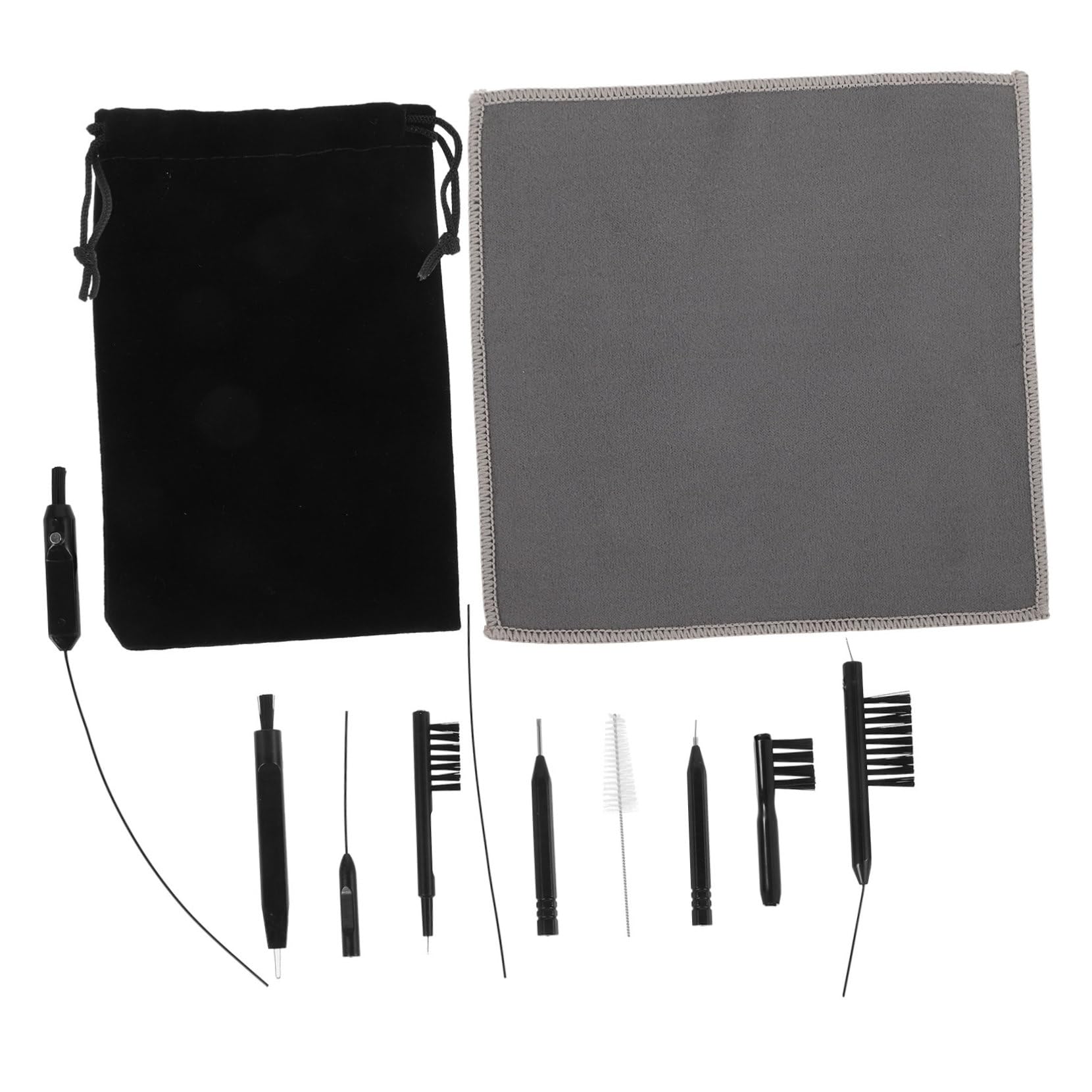 HOMOCONO Tube Cleaning Wire Portable Brush Cleaning Device Kits Earwax Removal Products