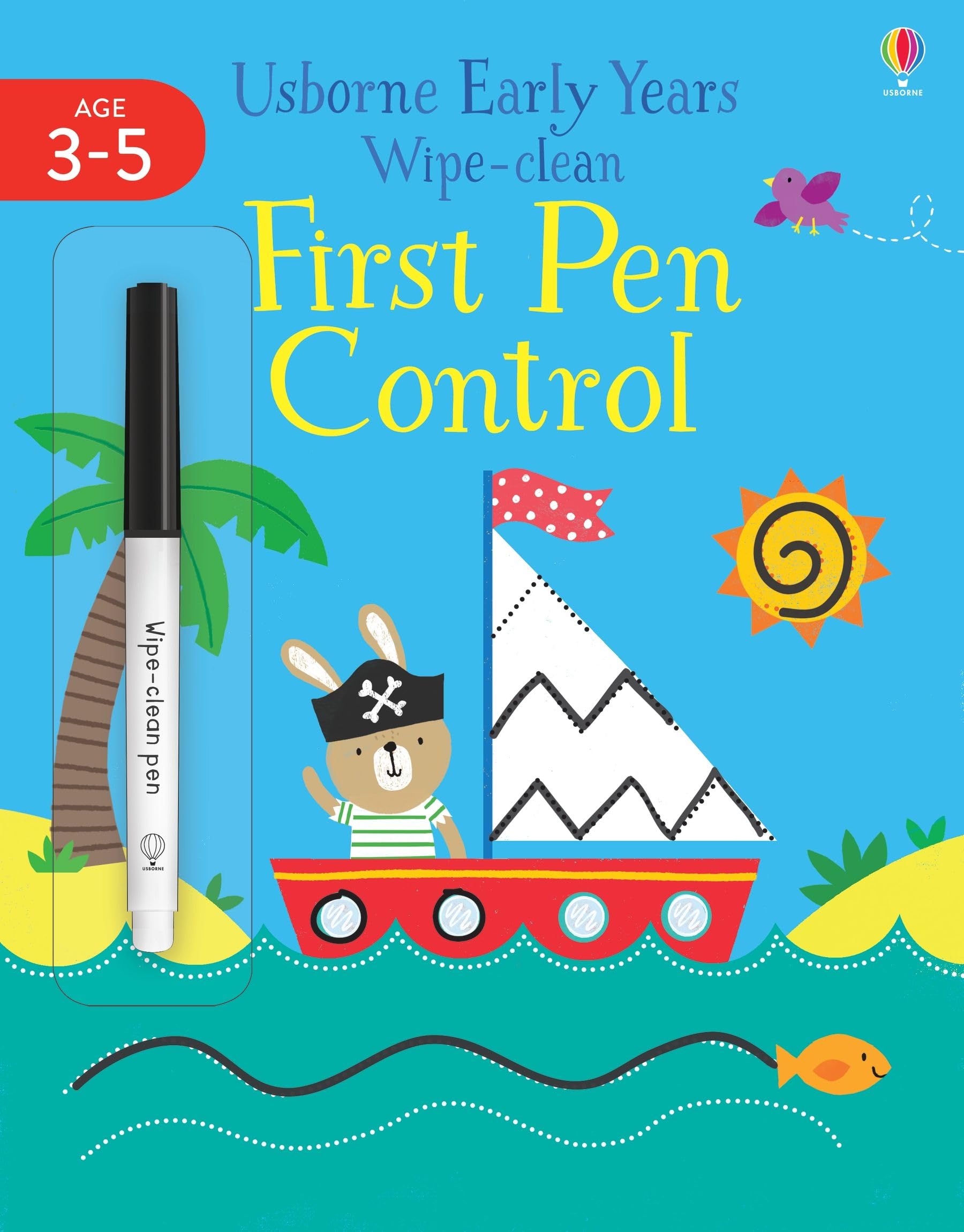 First Pen Control (Usborne Early Years Wipe-Clean): 1
