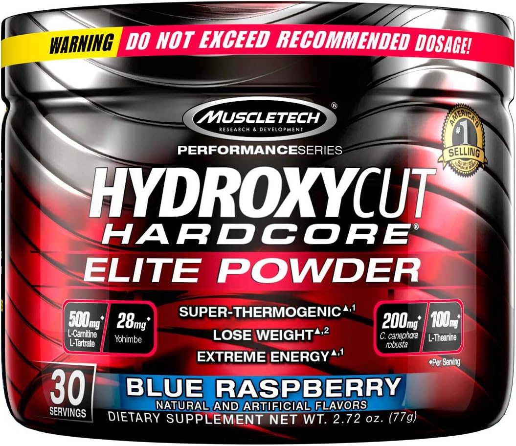 Hydroxycut - Brandclub - Weight Loss Drink Mix | Hydroxycut Hardcore Elite  Powder | Weight Loss for Women & Men | Energy Drink Powder to Lose Weight |  Metabolism Booster for Weight Loss