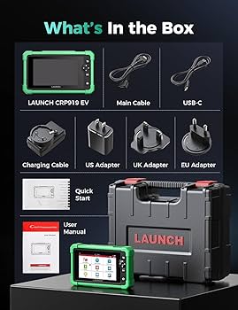 LAUNCH CRP919 EV Diagnostic Scanner For Electric Vehicles New Energy
