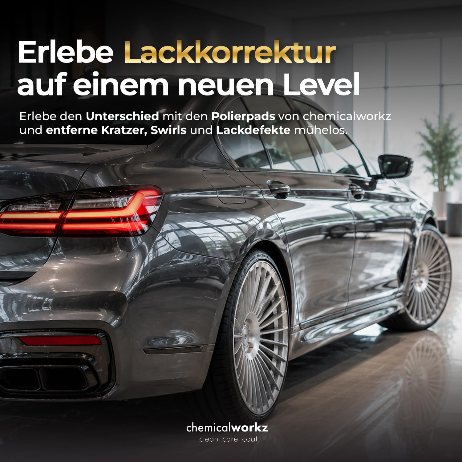 Chemicalworkz Performance Pads 125mm Promotion Box Polierpad Set – Premium Polierschwämme | Autopolitur, Kratzerentfernung, Lackkorrektur & Glanz für Exzenter und Rotationspoliermaschinen | 6-teilig