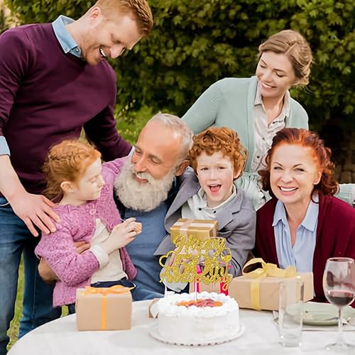 Miniatura 9 de Decoración de pastel de feliz 50 aniversario, decoraciones de aniversario de boda 50, suministros de decoración de pasteles de fiesta de boda
