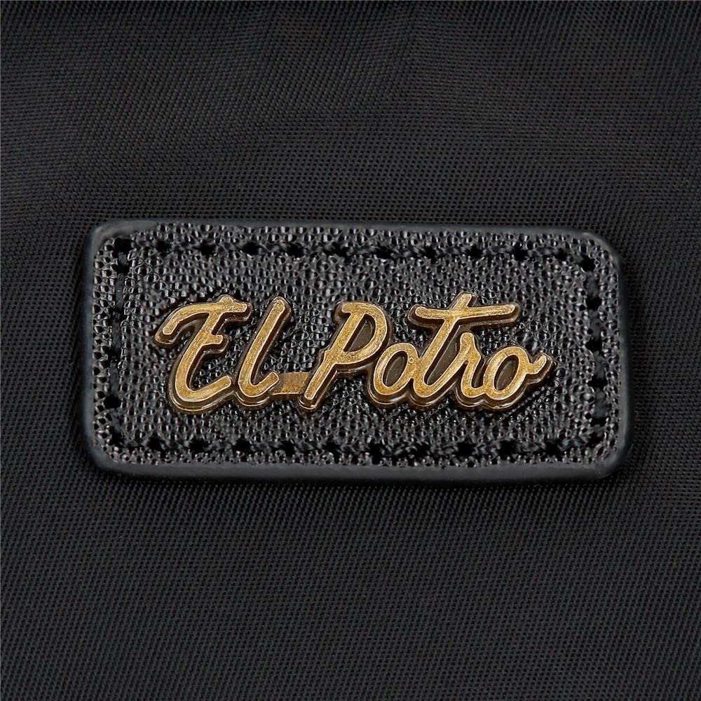 El Potro Lana Portaordenador 15,6" Negro 40x30x5 cms Poliéster y PU