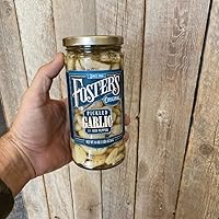 Vista 5 de Foster's - Dientes de ajo en escabeche en frasco, original, 16 onzas, paquete de 2, receta tradicional de verduras en escabeche durante más de 40