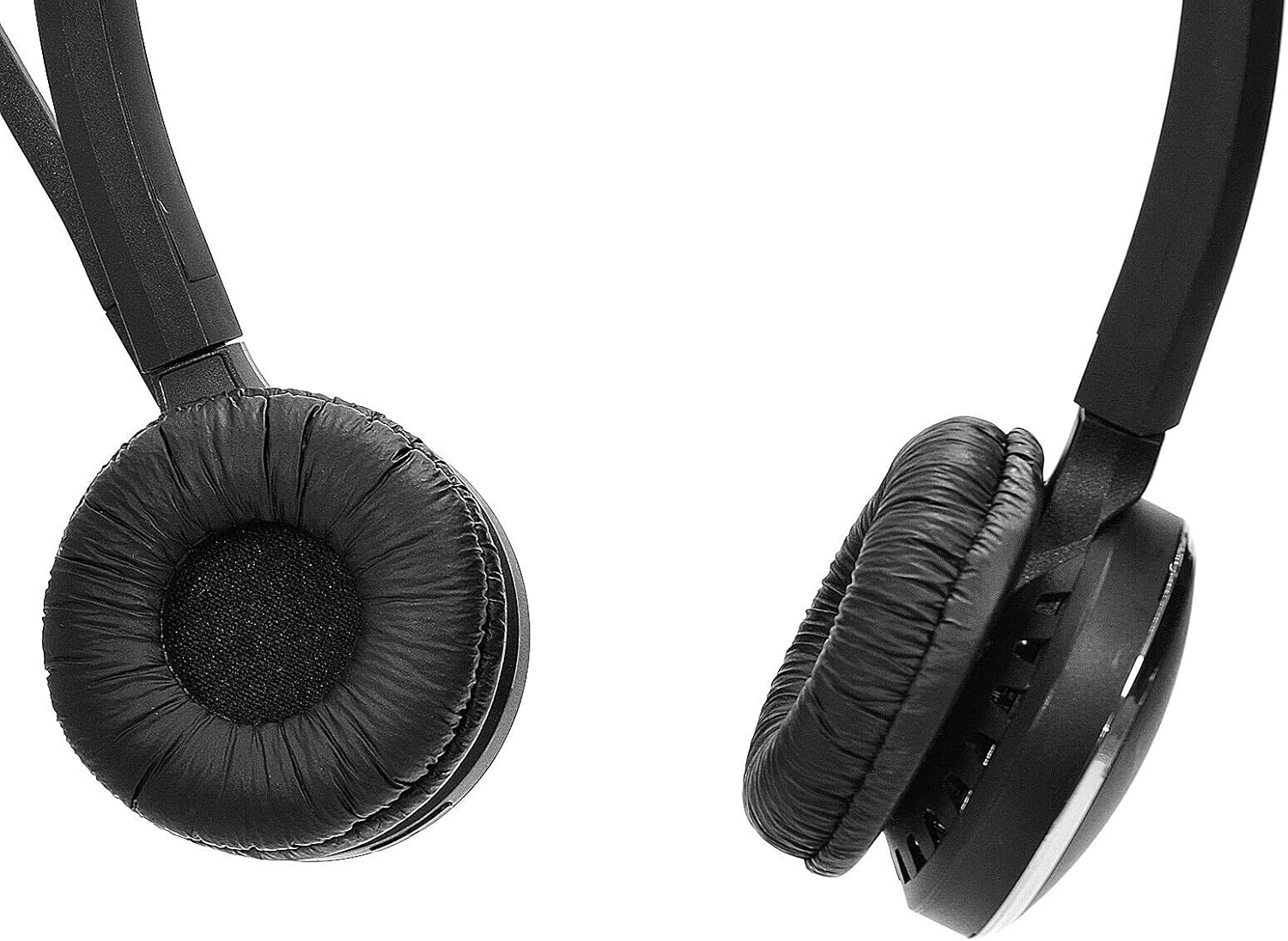 Palumma Replacement Earpad Cushion Cover Compatible with Jabra PRO 920 930 935 9450 9460 9465 9470 Headset Ear Cushion Repair Parts(5 Pair), Black